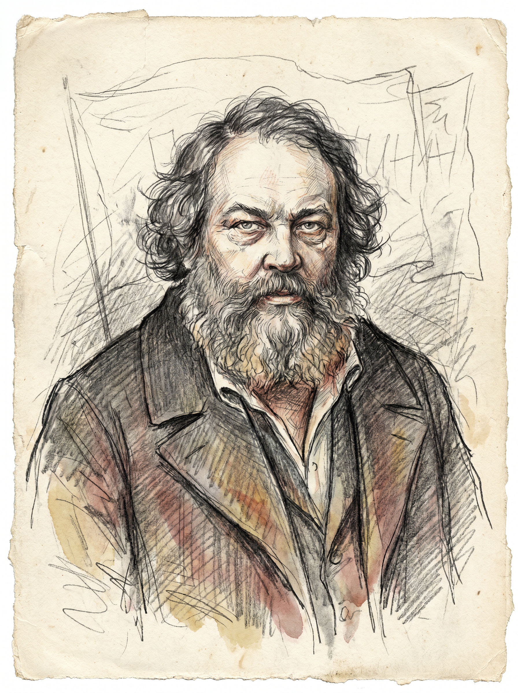 Bakunin portrait